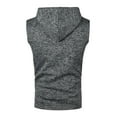 thumbnail image 3 of KBODIU Men's Workout Hooded Tank Tops Sleeveless Gym Hoodies Bodybuilding Muscle Cut Off T-Shirts, Sizes S-3XL, 3 of 4