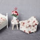 thumbnail image 5 of 1:12 casa de muñecas casa de muñecas mini muebles sala de estar escena modelo dormitorio pequeño sofá floral individual, 5 of 6