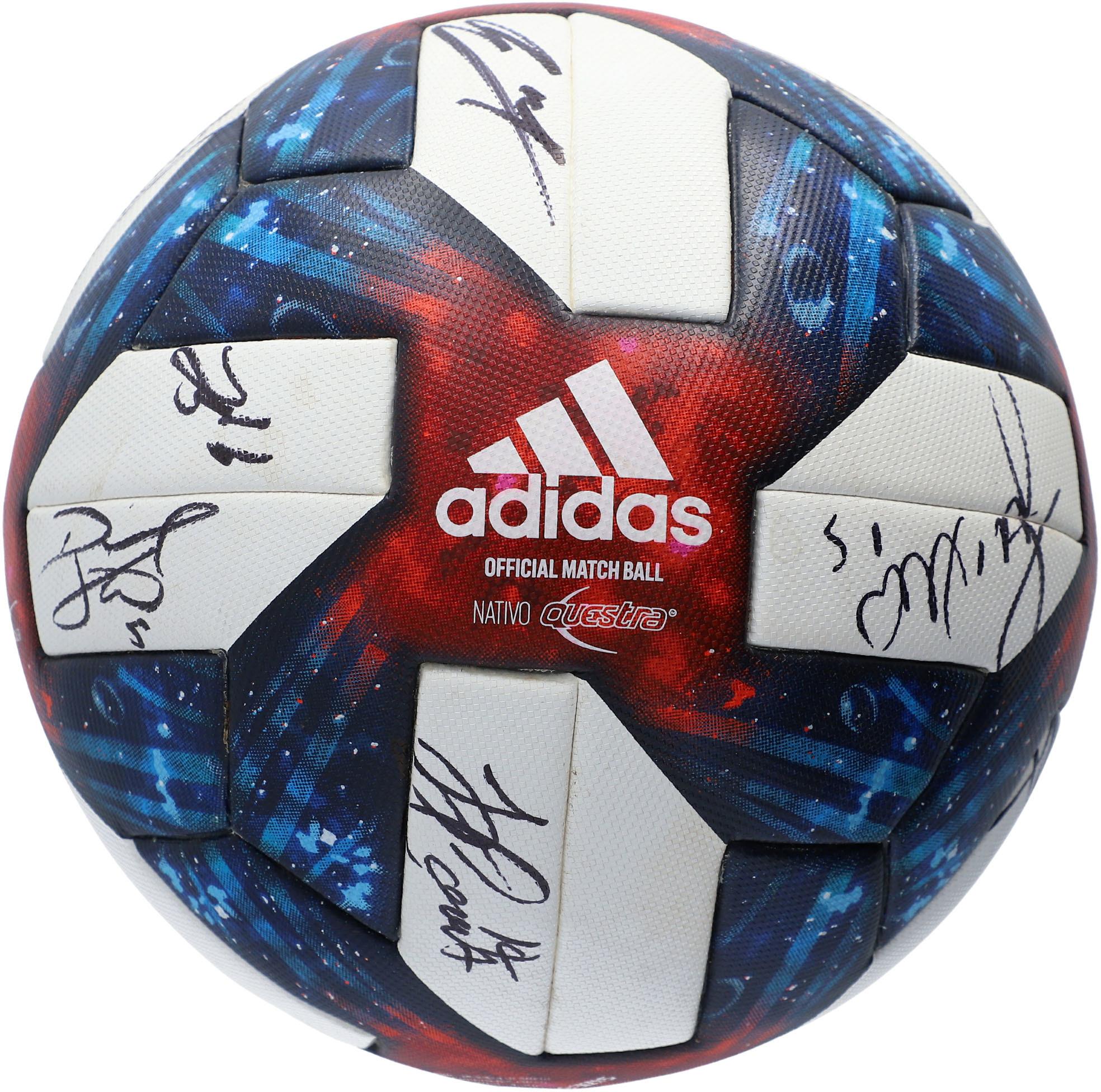 Fanatics Authentic LA Galaxy Autographed MatchUsed Soccer Ball from