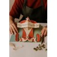 thumbnail image 5 of Santa Claus Lying Down 3D Pop Up Greeting Card Handmade Laser Cut Christmas Holiday, 5 of 7
