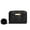 Black, variant on Kcolen Fashionable Women's Zipper Wallet Purse with Multiple Card Slots and Phone Pocket Secure Clutch Bag