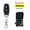 Black -AB 2-button remote, variant on Gantch 433MHz DC 12V 1CH Wireless Remote Control Switch | EV1527 Learning Code Relay Receiver Module | Momentary/Toggle/Latched for Gate, LED, Pump, Car Alarm Red Single-button remote