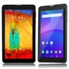 Indigi® G4i QuadCore 7inch Android 9 (4G LTE GSM Unlocked) QuadCore SmartPhone + TabletPC AT&T/T-Mobile (Black)
