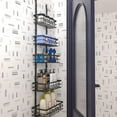 thumbnail image 3 of Over-The-Door Organizer, Multi-Layer Metal Hanging Storage Basket for Kitchen, Pantry & Bathroom, 3 of 5