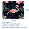 thumbnail image 5 of Flamingo 8.3x9.8 Inch Square Gaming Mouse Pad with Non-Slip Rubber Bottom, Printed Desk Mat for Office and Gaming, 5 of 6