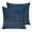 Navy, Indigo, Black, variant on Pillow Covers 16x16 Set of 2, Vintage Blue Throw Pillow Covers Decorative Couch Cushion Cover, Modern Abstract Retro Art Microfiber Soft Square Pillowcases for Bedroom Living Room Sofa