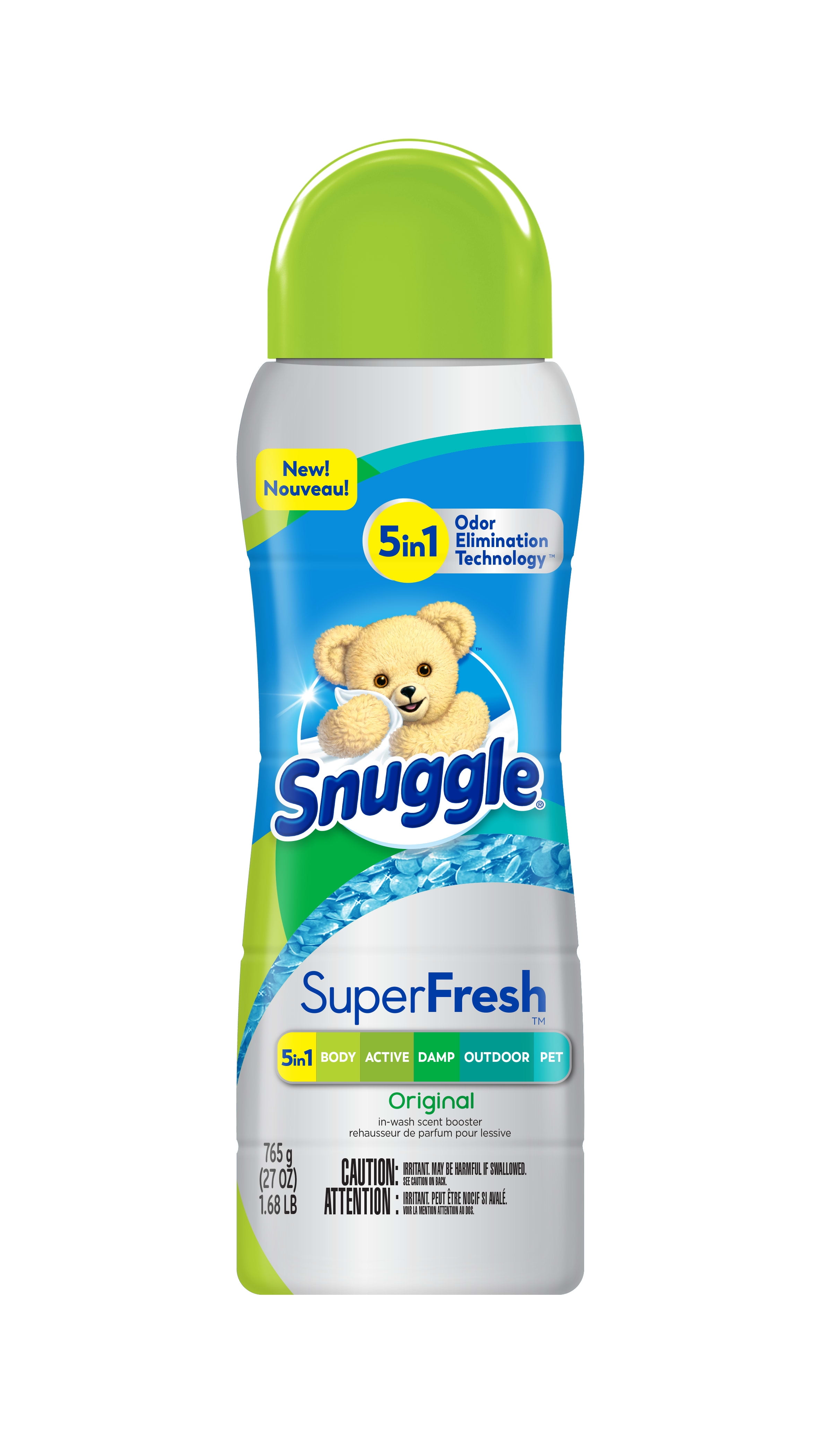 Snuggle Scent Shakes In-Wash Scent Booster Laundry Beads, SuperFresh Original, 27 Ounces