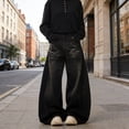 thumbnail image 3 of Baggy Jeans Women 2026 Trendy High Waisted Casual Loose Extra Long Wide Leg Denim Pants with Pockets Streetwear, 3 of 7