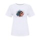 thumbnail image 4 of Camisetas de Manga Corta para las Mujeres Día de la Independencia Impresión Básica Camiseta de Verano, Cuello Redondo Casual Camiseta Blusa, 4 of 4