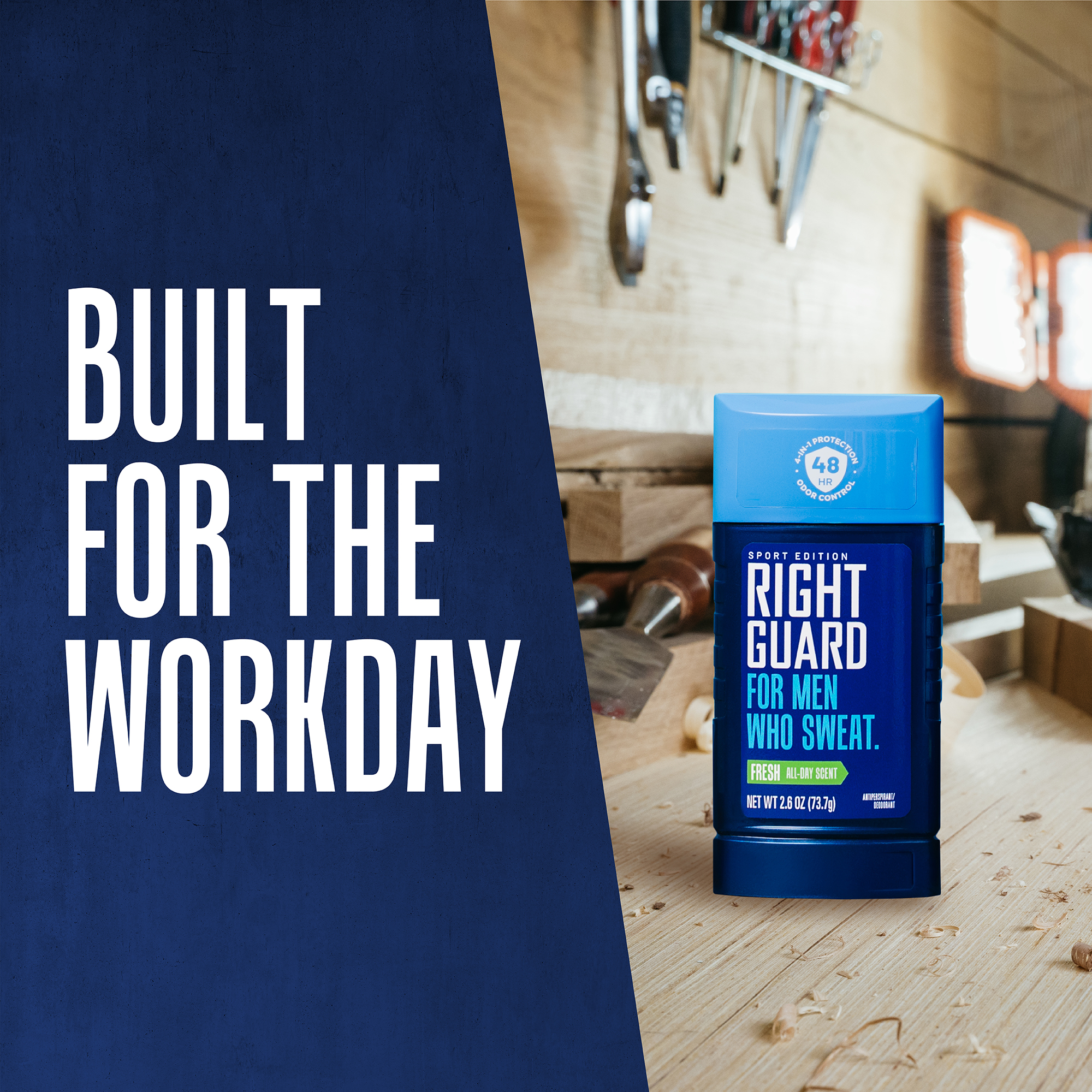 Right Guard Sport Antiperspirant – Fresh Scent, 2.6 Oz, Up To 48-Hour Protection (Pack Of 6) – New In Box