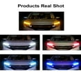 thumbnail image 3 of 2pcs 60cm White Car Flexible Tube LED Strip Daytime Runnning DRL Light Headlight, 3 of 9