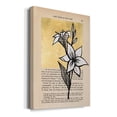thumbnail image 2 of Floral Diary I Premium Gallery Wrapped Canvas - Ready to Hang, 2 of 9