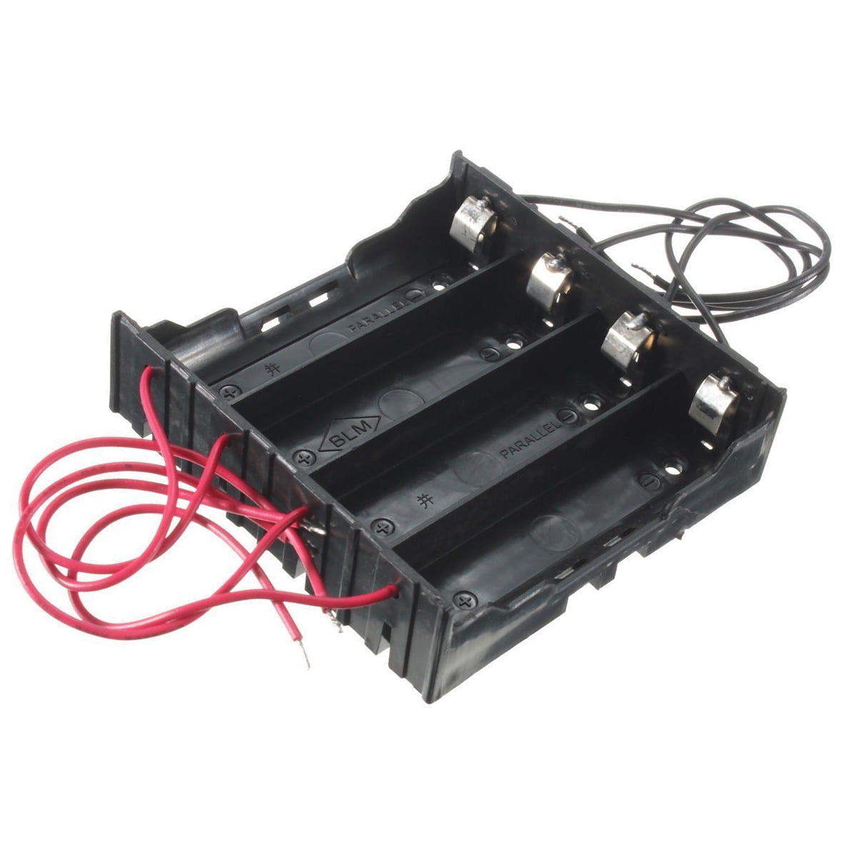 Free shipping New 4.8V 6V 4 X AAA Battery Holder Box Case w/Wire