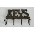 thumbnail image 3 of Cast Iron KEYS Hook Key Rack, 3 of 4