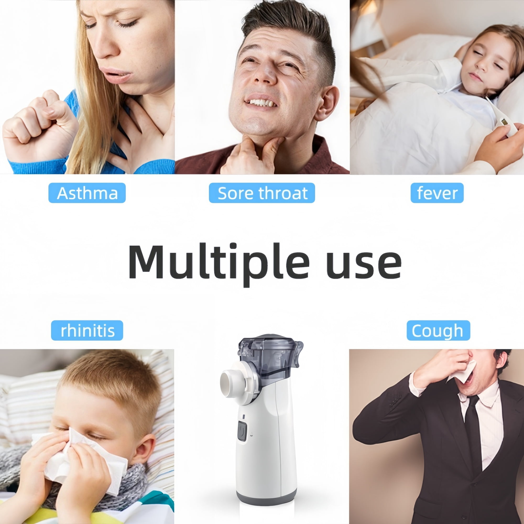 Ziqing Portable Handheld Personal Respiratory Humidifier Spray Device