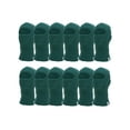 thumbnail image 1 of TopHeadwear 12 Pack Face Ski Mask 1 Hole Balaclava, Turquoise, 1 of 1