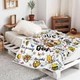 thumbnail image 5 of Bee Gifts for Women Cute Bees Blanket Throw Stuff Plush Bedding Merch Items Bee Blanket for Kids Girls Boys Teen Adults Birthday Party Decorations Room Decor, 5 of 7