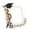 A, variant on Thumbs Up You Did It Wooden Graduation Table Decoration with 2026 Cap and Tassel Commemorative Desktop Ornament for Celebration Party Favor