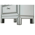 thumbnail image 3 of Elegant Decor Reflexion 7 Drawer Petite Mirrored Lingerie Chest in Silver, 3 of 13