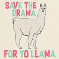 thumbnail image 3 of CafePress - Save The Drama For Yo Llama Light T Shirt - Men's Classic Graphic T-Shirt, 3 of 4