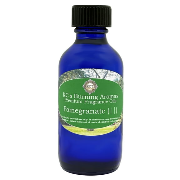 KC's Home Fragrances & Crystals Premium Fragrance Oil, Pomegranate, 2 fl oz
