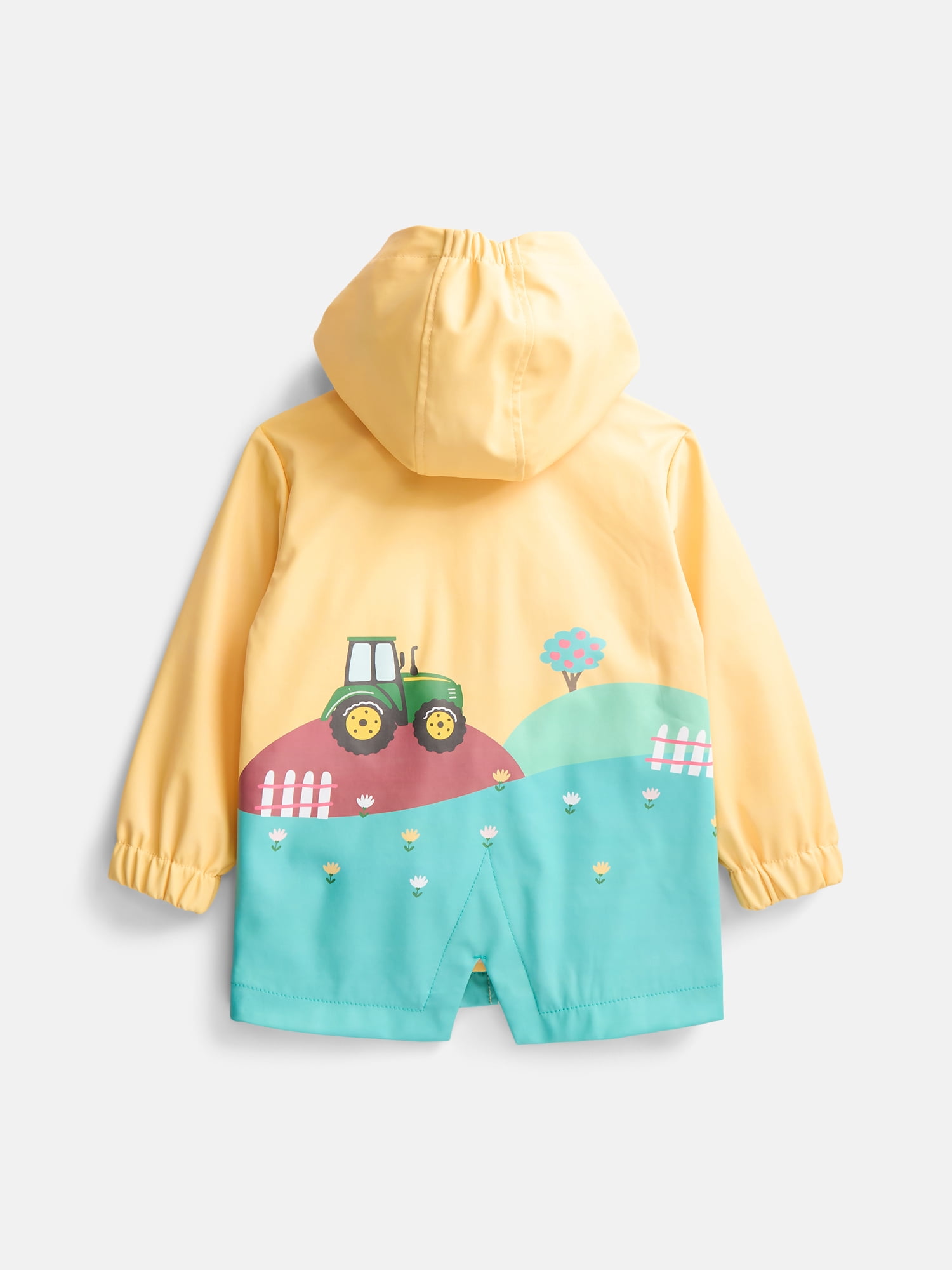 John Deere Toddler Girls Hooded Rain Jacket, Sizes 2T-5T