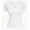 2 White, variant on SROBPTY Womens T-Shirts Solid Crew Neck Short Sleeve Ribbed Loose Breathable Summer Tops for Everyday Wear