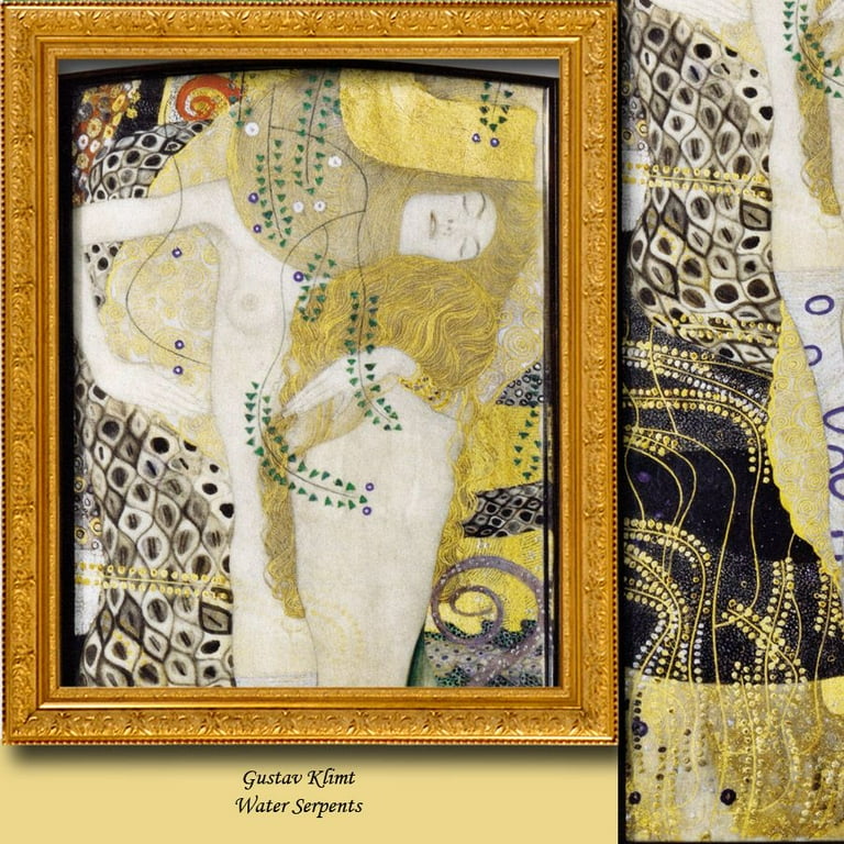 Beside Art Collection - Gustav Klimt Adele Bloch Bauer, Window Curtain - 1 Panel - selling Blackout Curtain