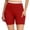 🔥 Red_New, variant on Dianli Yoga Shorts Leggings High Waist Pocketed Hip Lift Compression Underpants Seamless Quick Dry Breathable High Stretch Training Shorts For Gym Running Yoga Leggings Yoga Shorts