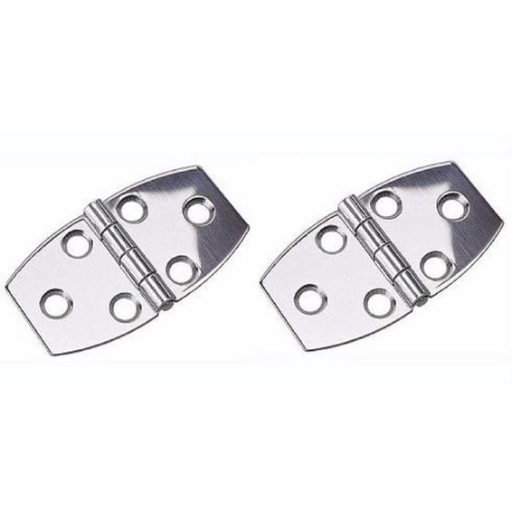 STAINLESS DOOR HINGE - 2-3/4'