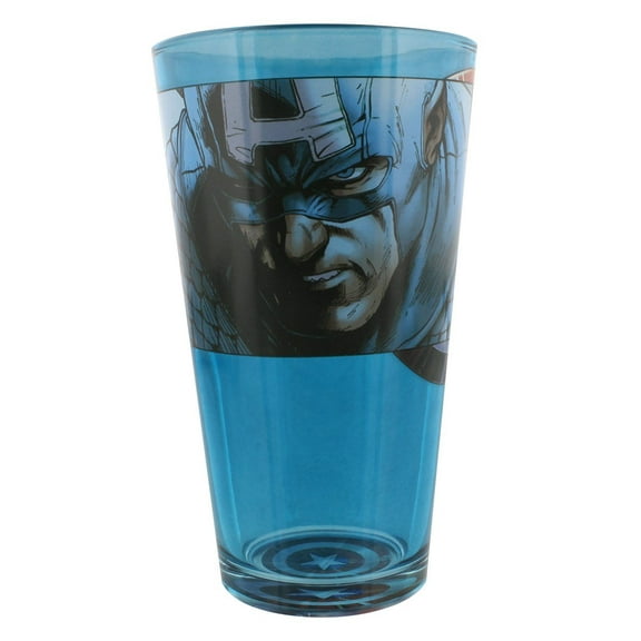 Captain America - Solemn Portrait Pint Glass