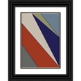 thumbnail image 1 of Uppsala Studio 24x32 Black Ornate Wood Framed with Double Matting Museum Art Print Titled - Color Blocks 05, 1 of 4