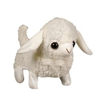 Lamb Toy for Kids Interactive Realistic Stuffed Animal Soft Animated Pet for Toddlers
