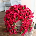 thumbnail image 1 of Flores artificiales de buganvilla para decoración exterior (2 unidades), 1 of 9