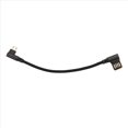 thumbnail image 2 of 3X Micro-USB de 15 Cm, 5 Pines, ÁNgulo Recto una Izquierdo, ÁNgulo Recto, 90 Grados, USB 2.0, Doble Codo, Cable de Carga de Datos para Tableta y TeléFono V8, 2 of 5