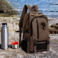 thumbnail image 3 of Xingzhi Computer Bag Daypack Gifts Travel Backpacking Tote Storage Laptop Backpack Brown, 3 of 9