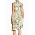 thumbnail image 2 of Rachel Roy Womens Paisley Shift Dress, Green, Medium, 2 of 3