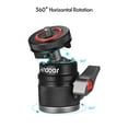 thumbnail image 2 of Andoer Ball Head,Alloy Screw Aluminum Alloy Cold Adapter Mount Cold Led Video Adapter Monitor Mount 1/4 Inch Cold Mount Adapter Camera Ball Head Camera Led 3/8 Inch Camera Monitor Led Camera Inch, 2 of 6