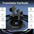 thumbnail image 2 of All-in-One Translation Earbuds, Lenskey Translation Earbuds Real Time, Wireless Luniva Translator Pods, Supports 74 Languages 70 Accents (White), 2 of 9