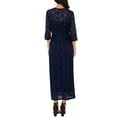 thumbnail image 3 of INSPIRE CHIC Women's Sequin Two Piece Dress Sets Cocktail Lace Spaghetti Strap Dresses and Cropped Cardigans S Navy Blue, 3 of 6