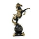 thumbnail image 3 of Adorno de caballo Figura de caballo Estatua Chimenea Escritorio Gabinete Decoraciones para el hogar Estante Soporte de TV Adorno de caballo de 175 x 305 x 11 cm, 3 of 8