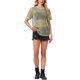 thumbnail image 2 of INSPIRAR CHIC Camiseta de Malla para Mujeres, Cubierta de Fiesta, Manga Corta, Transparente, Tallas XL, Dorado, 2 of 6