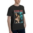 thumbnail image 2 of Kehlan Mens Womens Hip Hop Rap Trap Rapper Streetwear Vintage Style T-Shirt Black, 2 of 7