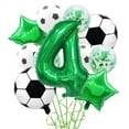 thumbnail image 7 of 1 Set Helium Foil Globos Football Balloons Birthday Party Decorations Kids Boy 32Inch Green Number Ball Soccer Sports Supplies (set-2,Other), 7 of 7