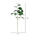 thumbnail image 2 of Vickerman 33" Green Shiny Leaf Artificial Christmas Spray. Includes 2 sprays per pack., 2 of 3