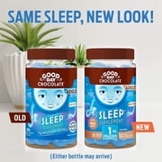 Good Day Chocolate Sleep Supplement with Melatonin, 80 ct