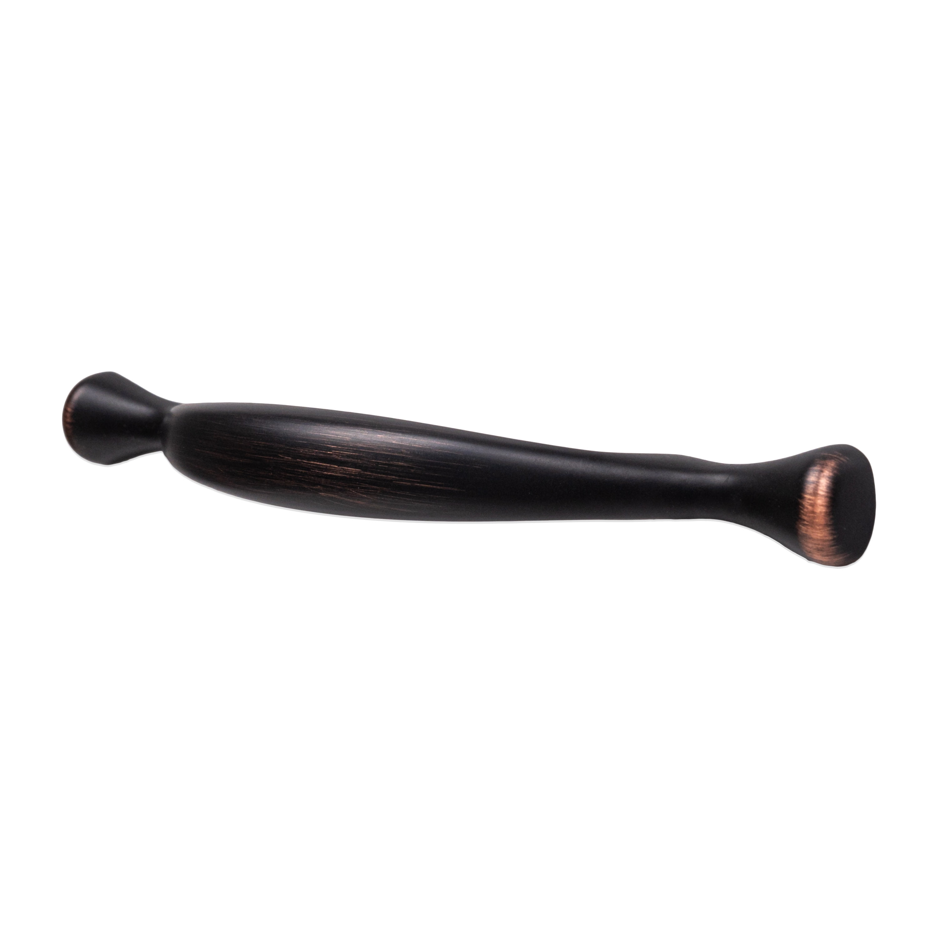 Mainstays 3" (76mm) Center-to-Center Footed Cabinet Pull, Oil Rubbed Bronze, 2 Pack