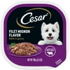 Cesar Filets In Gravy Filet Mignon Flavor Wet Dog Food Adult, 3.5 Oz.