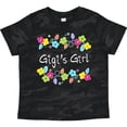thumbnail image 3 of Inktastic Gigis Girl Bright Flowers Girls Toddler T-Shirt, 3 of 5