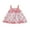 Light Pink, variant on Toddler Baby Girls Bow Dress 6 12 18 24 Months 2T 3T Casual Summer Strawberry/Cherry/Bow Print Sleeveless Dress for Beach Party Cute Clothes